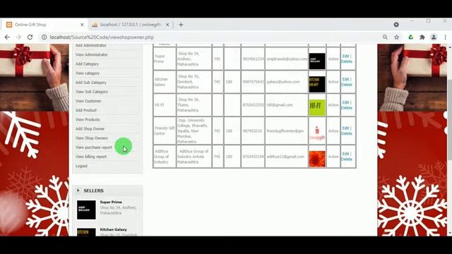Online Gift Shop - PHP MySQL Project смотреть онлайн