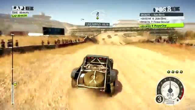 Dirt 2 Demo HD 5830 MAX SETTINGS смотреть онлайн
