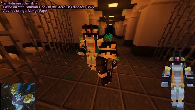 [OUTDATED] JoJo New World: Star Platinum Showcase (Minecraft Datapack) смотреть онлайн