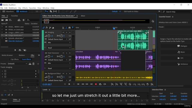 06.2. Multitrack Environment: Arranging Multiple Audio into Timeline Sequence