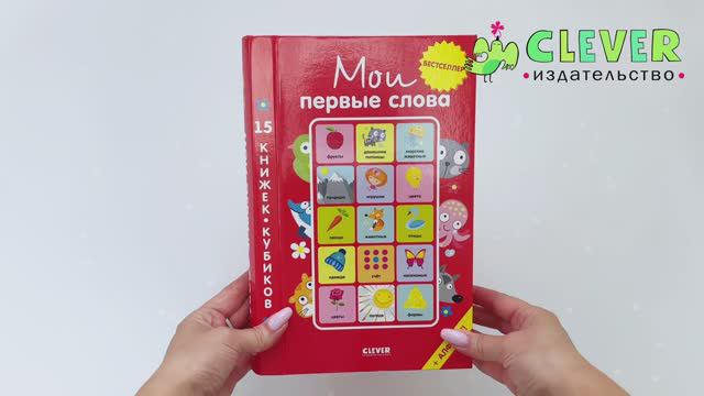 15 книжек-кубиков. Русский язык. Мои первые слова смотреть онлайн