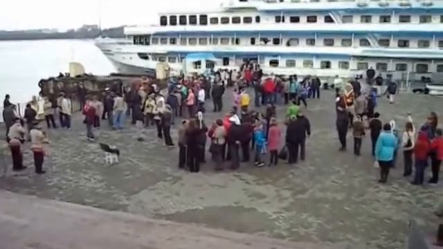 Встреча тематического круиза  Москва Майская