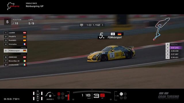 Gran Turismo™SPORT | Daily Race 1251 | Nürburgring | Porsche Cayman GT4 Clubsport | Broadcast