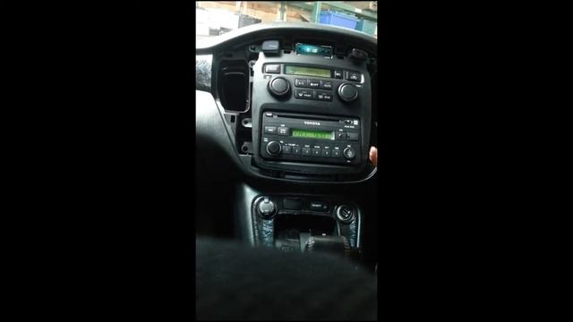 how to remove radio in 2003 toyota kluger смотреть онлайн