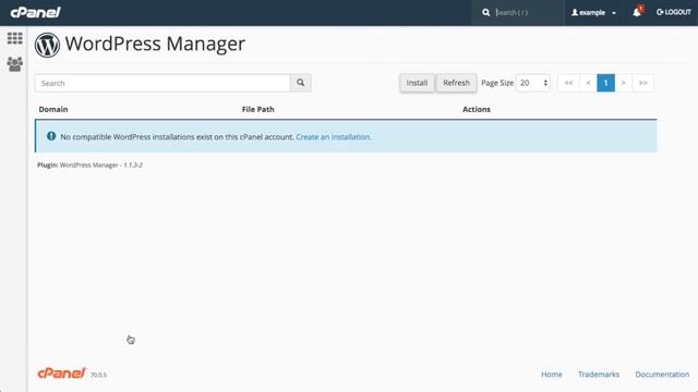 cPanel Tutorial: WordPress Manager смотреть онлайн