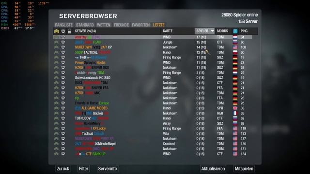 Black Ops 1 i5 7600 GTX 960 4GB 16GB RAM смотреть онлайн