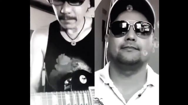 "Уголёк" в дуэте с гитаристом. #smule смотреть онлайн