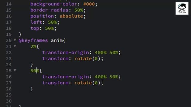 Animated circles in HTML and CSS | Tech Hive смотреть онлайн