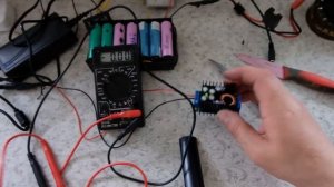 Тест платы зарядки XL4016 для литий-ионного аккумулятора