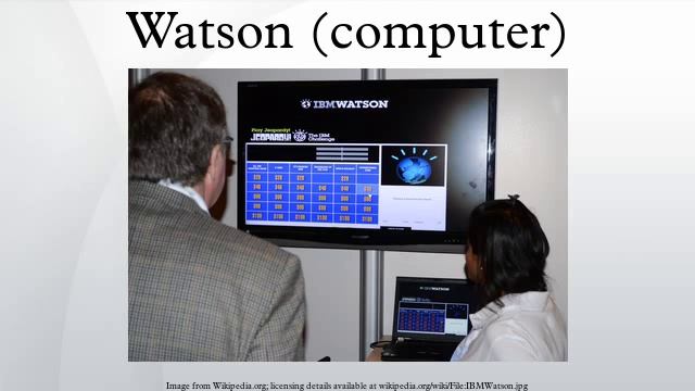 Watson (computer) смотреть онлайн