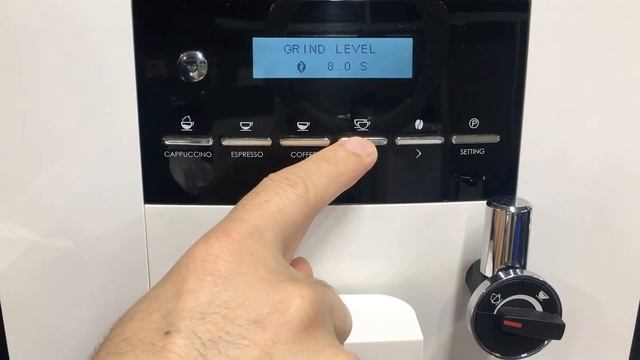 Ошибка "Добавьте зерно" при наличии зерна в бункере. Кофемашина Nizza смотреть онлайн