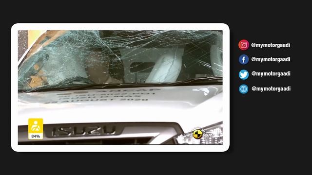 Isuzu Dmax Vcross Crash Test. Scored 5 Stars In Euro Ncap