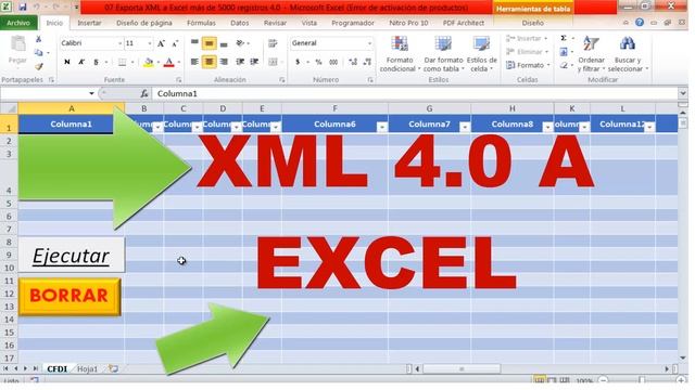 Como Convertir e importar ARCHIVOS XML de tus CFDI 4.0 a EXCEL ❤️ смотреть онлайн