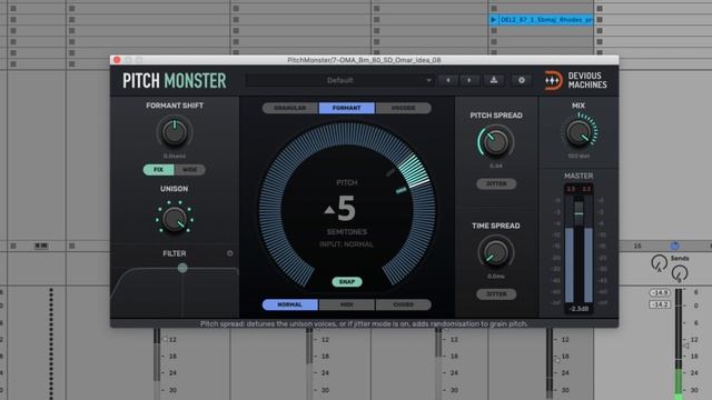 Devious Machines - Pitch Monster - Tutorial