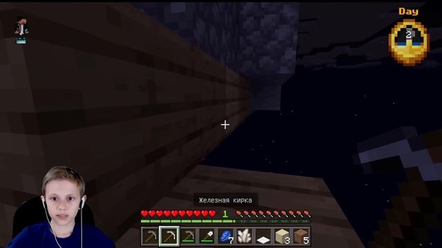 Майнкрафт карта ОДИН БЛОК и выживание 100 дней - Minecraft map ONE BLOCK смотреть онлайн