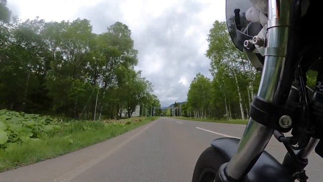 #92 30 days bike touring around Hokkaido | Sekihoku Pass (with BGM) смотреть онлайн