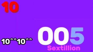 Numbers 0 - Absolute Infinity 3.0 speeds 10x - 1000000x