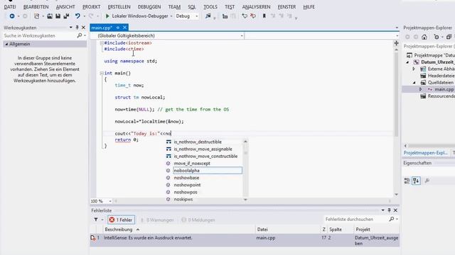 C++: Date & Time смотреть онлайн