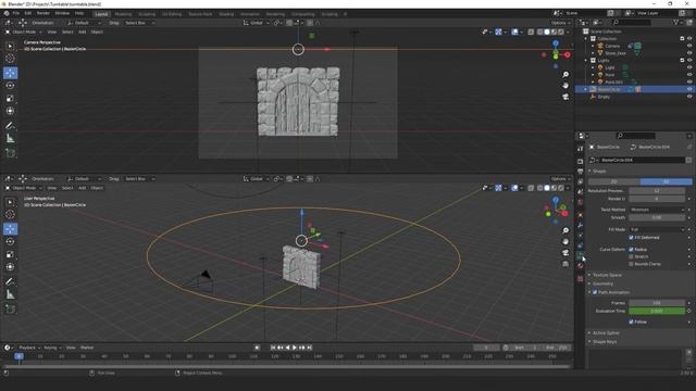 How to make a Turntable Animation in Blender ?? смотреть онлайн