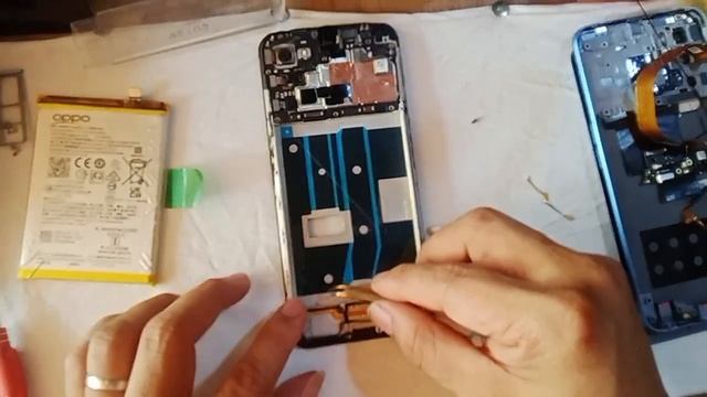 OPPO a16 Lcd screen Replacement / Full restoration / Change Lcd frame and Back cover step by step смотреть онлайн
