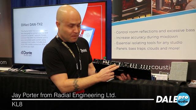 Dale Pro Audio - Radial Engineering KL-8 at AES 2018 смотреть онлайн