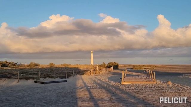 Фуэртевентура(Fuerteventura),Канарские острова,Morro Jable, прогулка по поселку и набережной.. смотреть онлайн