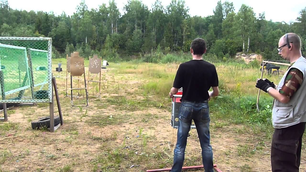 IDPA: тренировка с резинострелами