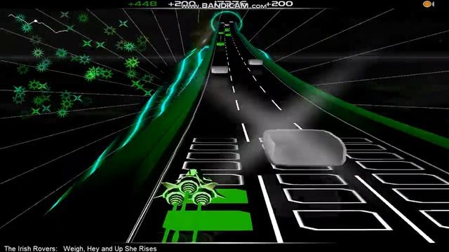 Audiosurf gameplay ~Drunken Sailor~{hard} смотреть онлайн