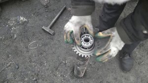 Шестерня привода нш-32. Часть 3. Сборка.