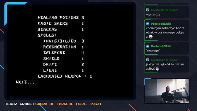 Sword Of Fargoal (C64)