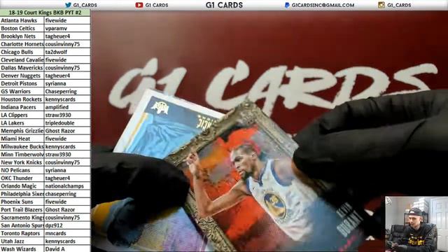 2018-19 Panini Court Kings Basketball Full Case PYT #2 смотреть онлайн