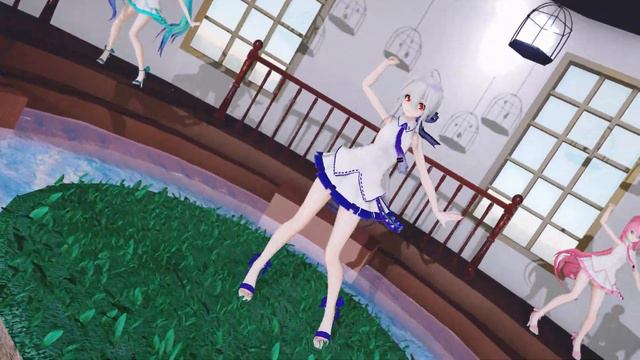 [MMD]HAKU With An Unblurred Eye(love) ぶれないアイで (4K) смотреть онлайн