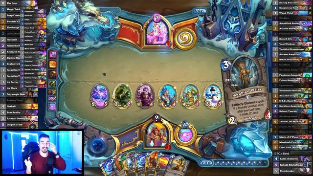 Hero Power Mage 9.0 Is Super Fun To Watch Before Bed Time At March of the Lich King | Hearthstone смотреть онлайн