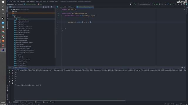 Java   Basic Operators (Part 5) | Arithmetic Operators || Burmese Tutorials @Infinity_IT_Channel_Vl