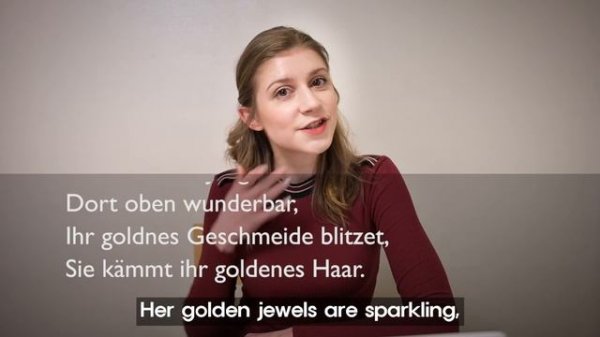 [Learn German with Poetry] Das Lied der Lorelei //  The Song of the Lorelei by Heinrich Heine ??