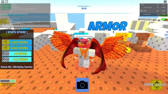 SKYWARS Free vip server link (Roblox) смотреть онлайн