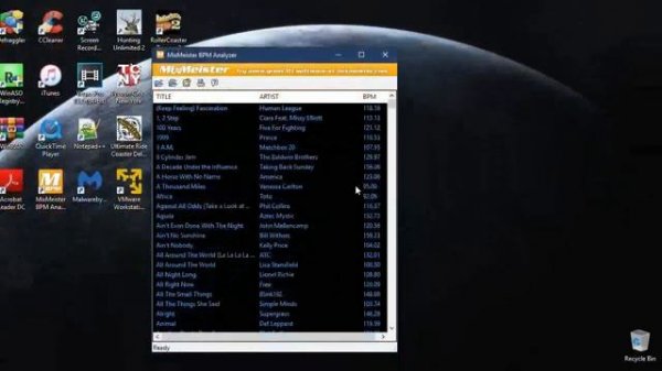 How To Measure BPM In Music Using MixMeister BPM Analyzer (HD)