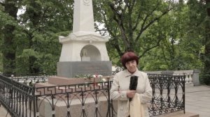 История памятника на могиле А. С. Пушкина