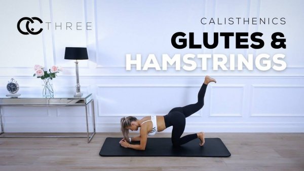 Caroline Girvan - CALISTHENICS GLUTES & HAMSTRINGS WORKOUT - Bodyweight Only _ Day Three