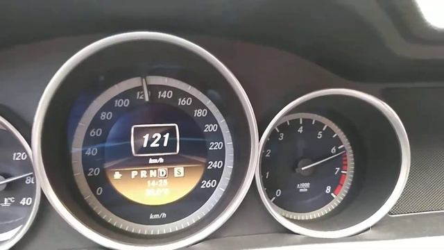 MERCEDES C180 100-200 KM/H W204