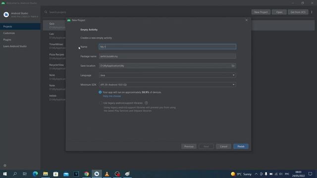 Приложение Заметки на Java в Android Studio. Урок 00. смотреть онлайн