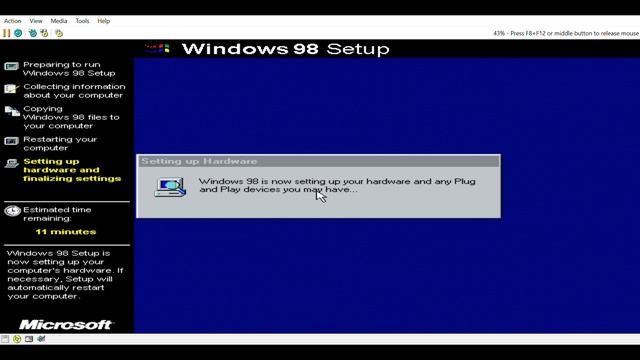 Windows 98 - build 1602 | Instalacje systemów w 86Box/PCEM #8 смотреть онлайн