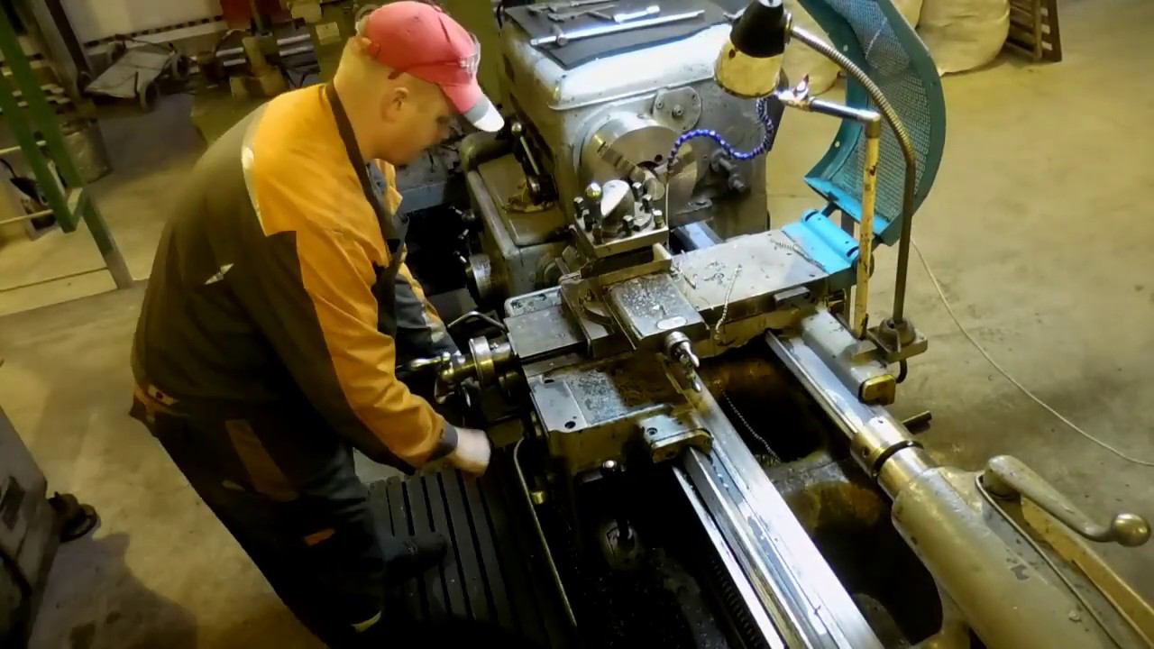 Быстрая работа токаря. Обдирочно-токарные работы смотреть онлайн
