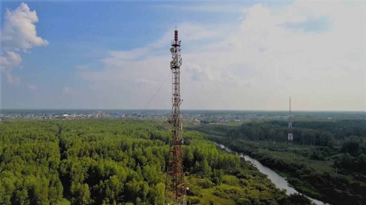 Северное (НСО) - Тартас, телевышки, дамба. смотреть онлайн