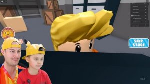 Тюрьма и ПОЛИЦИЯ в ROBLOX Совершаем Побег из тюрьмы в Роблокс приключение мульт героя | ИГРАЗАВР