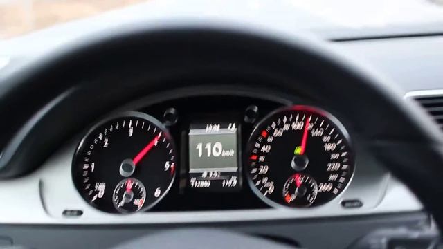 VW Passat 2.0TDI 191HP BSR - acceleration 60-140km/h смотреть онлайн