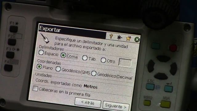 decarga de datos estacion total SPECTRA FOCUS 6 смотреть онлайн