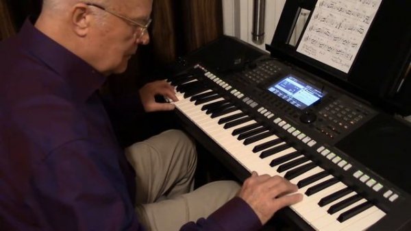 MyWay на синтезаторе, ноты.