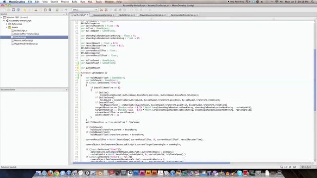 FPS1.20 Gun-bob Movement. Unity3D FPS Game Design Tutorial. смотреть онлайн