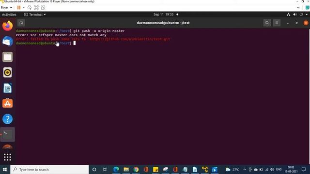 error: src refspec master does not match any смотреть онлайн